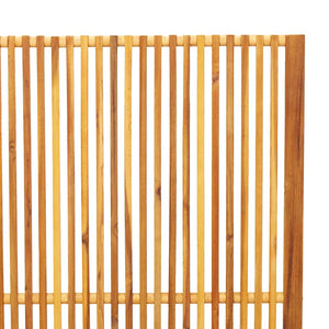 Akazienholz Sichtschutzwand für Innen & Außen