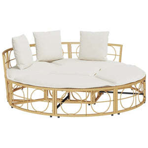 Poly Rattan Outdoor Loungebett