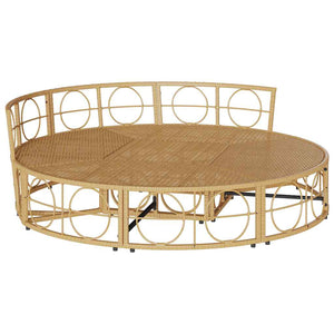 Poly Rattan Outdoor Loungebett