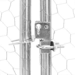 Verzinkter Hühnerstall, 2,5x6x2,25 m