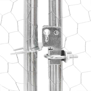 Verzinkter Hühnerstall, 2,5x12x2,25 m