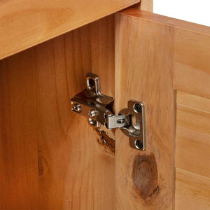 Badezimmerschrank VIGO Braun Honigbraun 2er-Set
