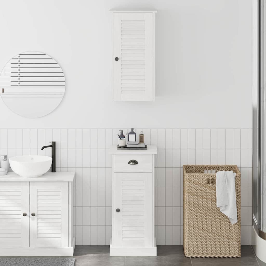 Badezimmerschrank VIGO Weiß/Antikweiß, 2er-Set