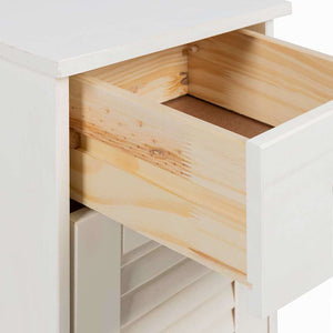Badezimmermöbel Set VIGO Antik Weiß Kiefer