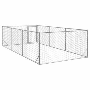 Verzinkter Outdoor-Hundezwinger 2x4x1m