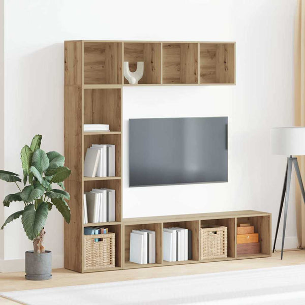 Bücherschränke 3er Set Artisan Eiche