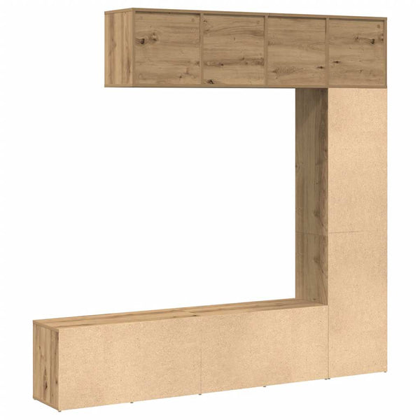 Bücherschränke 3er Set Artisan Eiche
