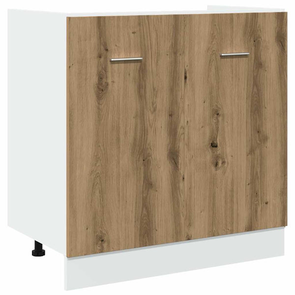 11-tlg Küchenschrank Set Artisan-Eiche