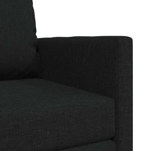 Schlafsofa Schwarz Stoff 74x81cm