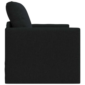 Schlafsofa Schwarz Stoff 74x81cm