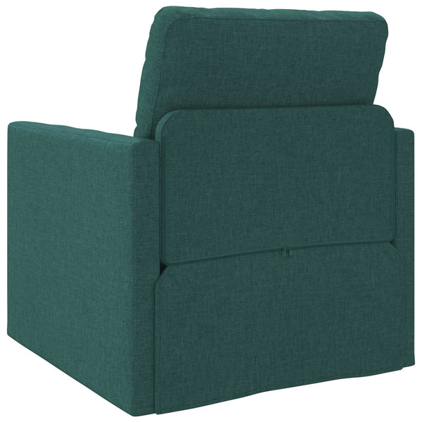 Schlafsofa Dunkelgrün Stoff 74x77x81cm