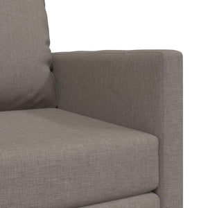 Schlafsofa Taupe Stoff 74x77x81cm