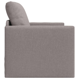 Schlafsofa Taupe Stoff 74x77x81cm
