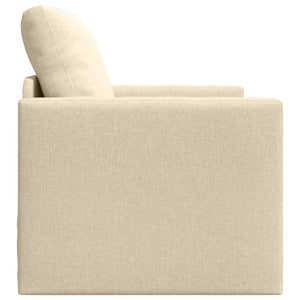 Schlafsofa Creme Stoff 74x77x81cm
