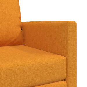 Schlafsofa Dunkelgelb Stoff 74x77x81cm