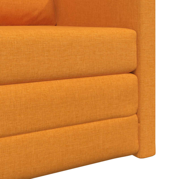Schlafsofa Dunkelgelb Stoff 74x77x81cm