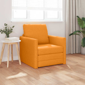 Schlafsofa Dunkelgelb Stoff 74x77x81cm