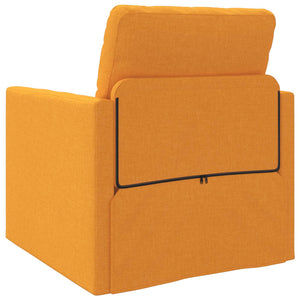 Schlafsofa Dunkelgelb Stoff 74x77x81cm