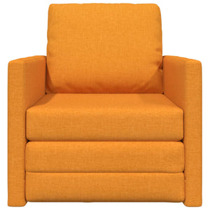 Schlafsofa Dunkelgelb Stoff 74x77x81cm