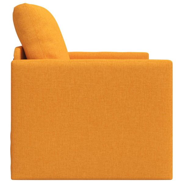 Schlafsofa Dunkelgelb Stoff 74x77x81cm