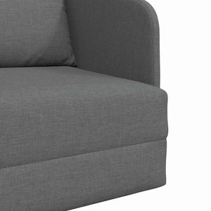Schlafsofa Dunkelgrau Stoff 65x80x83cm
