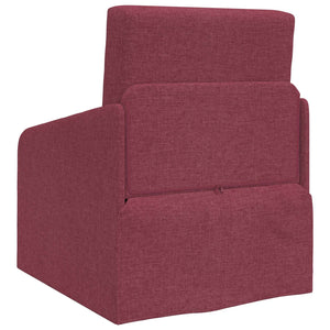 Weinrotes Schlafsofa Stoff 65x80x83cm