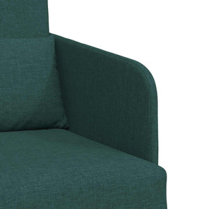 Dunkelgrünes Schlafsofa Stoff 65x80x83cm