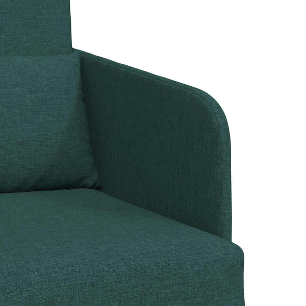 Dunkelgrünes Schlafsofa Stoff 65x80x83cm