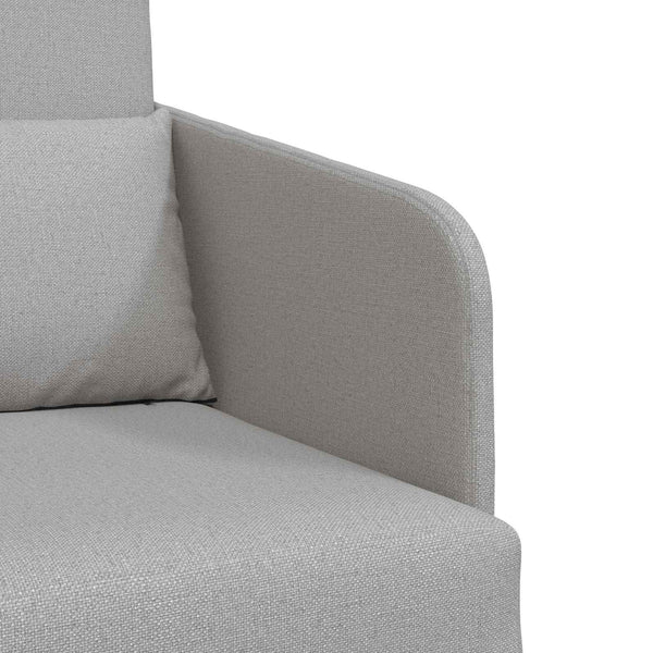 Schlafsofa Wolkengrau Stoff 65x80x83cm