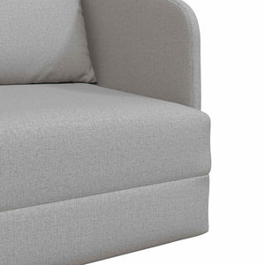 Schlafsofa Wolkengrau Stoff 65x80x83cm