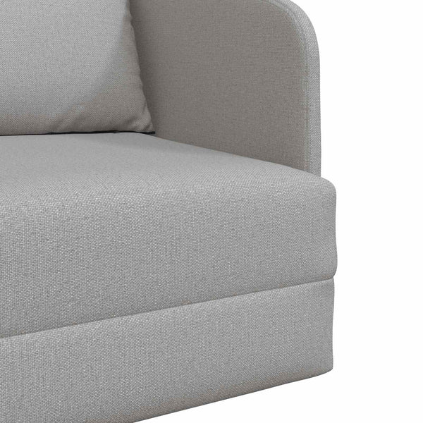Schlafsofa Wolkengrau Stoff 65x80x83cm