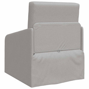 Schlafsofa Wolkengrau Stoff 65x80x83cm
