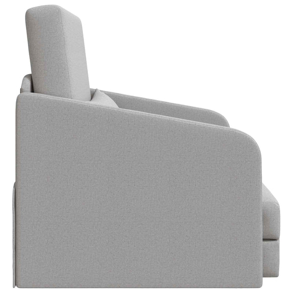 Schlafsofa Wolkengrau Stoff 65x80x83cm