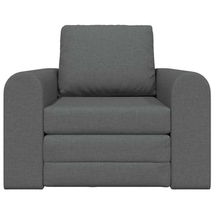 vidaXL Canapé-lit gris foncé 98 x 71 x 83 cm Tissu