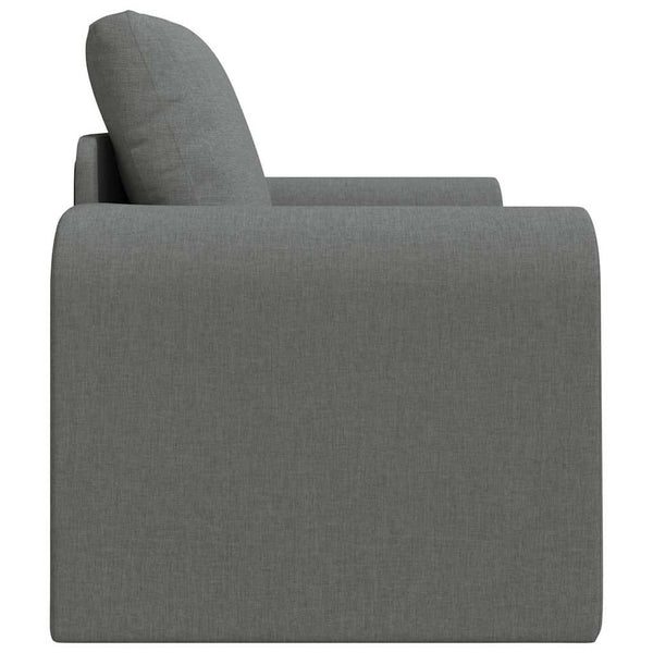 vidaXL Canapé-lit gris foncé 98 x 71 x 83 cm Tissu