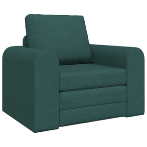Dunkelgrünes Schlafsofa Stoff 98cm