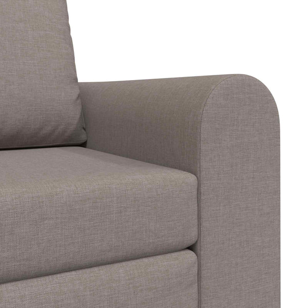 Schlafsofa Taupe Stoff 98 cm