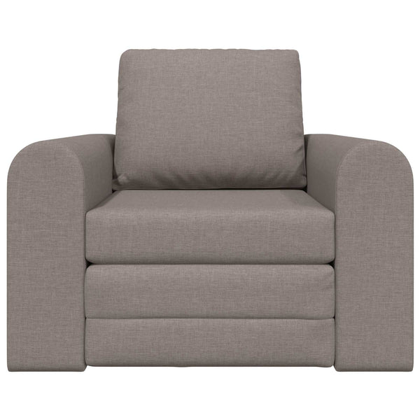 Schlafsofa Taupe Stoff 98 cm