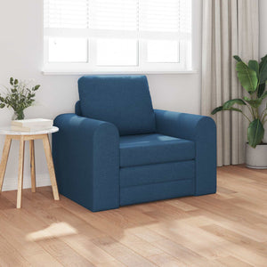 Blaues Schlafsofa Stoff 98 cm
