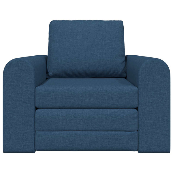 Blaues Schlafsofa Stoff 98 cm