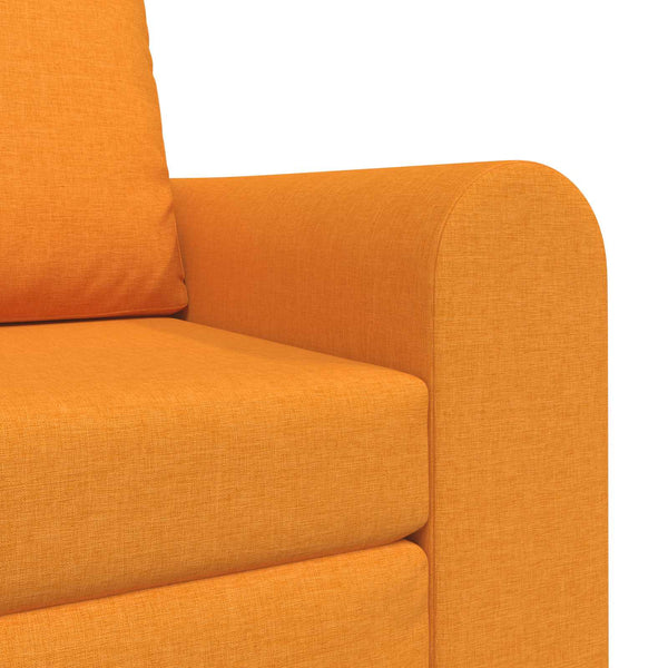Schlafsofa Dunkelgelb Stoff 98 cm