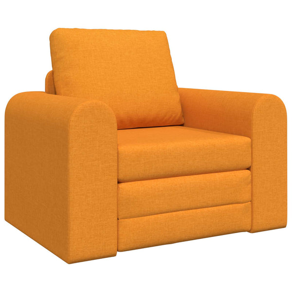 Schlafsofa Dunkelgelb Stoff 98 cm