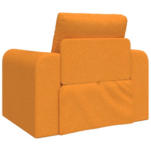Schlafsofa Dunkelgelb Stoff 98 cm