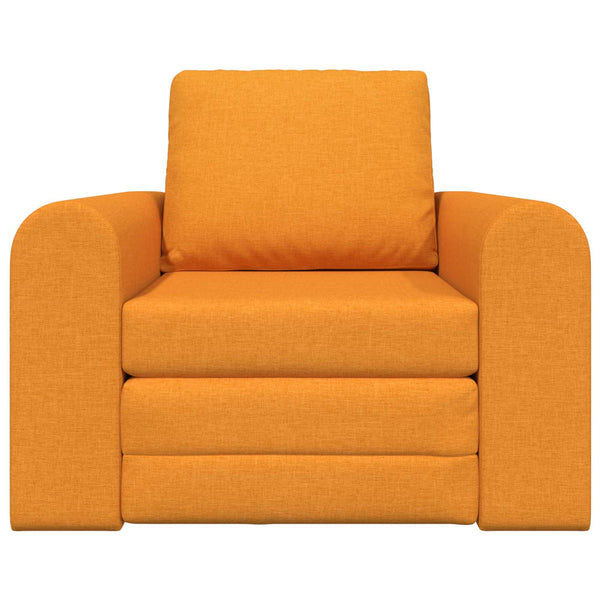 Schlafsofa Dunkelgelb Stoff 98 cm