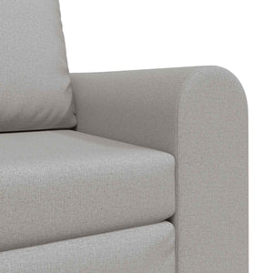 Schlafsofa Wolkengrau Stoff 98 cm