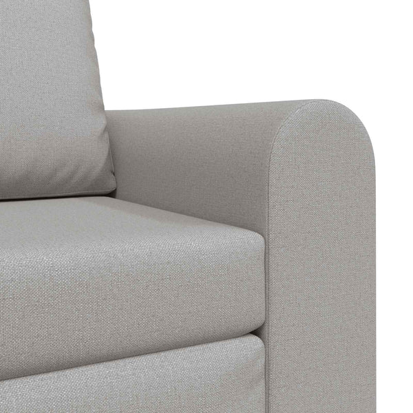 Schlafsofa Wolkengrau Stoff 98 cm