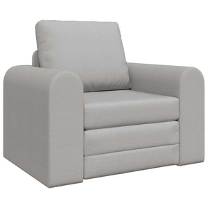 Schlafsofa Wolkengrau Stoff 98 cm