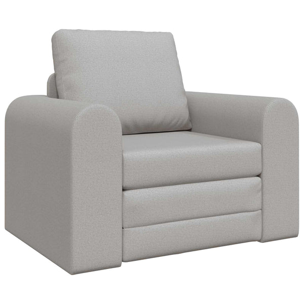 Schlafsofa Wolkengrau Stoff 98 cm