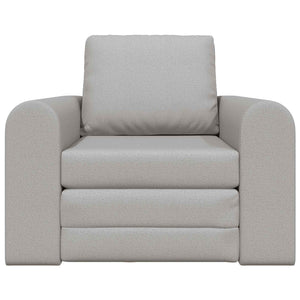 Schlafsofa Wolkengrau Stoff 98 cm