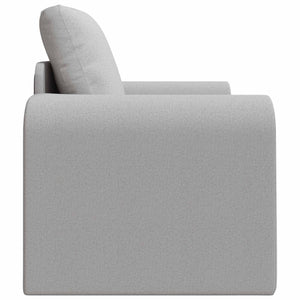 Schlafsofa Wolkengrau Stoff 98 cm